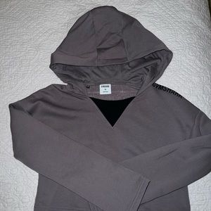 Gymshark hooded crop sweater